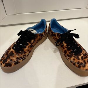 Steve Madden Leopard Print ‘Tux’ Sneakers